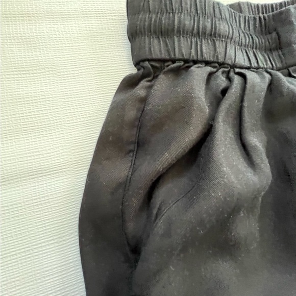 Talula Aritzia Joggers Relaxed Rayon Black Sz L - Picture 6 of 12